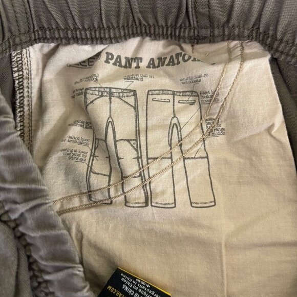 Keen Pull On Pants Boys XL Olive Green Reinforced Knees Elastic Waist Cotton - Picture 11 of 12